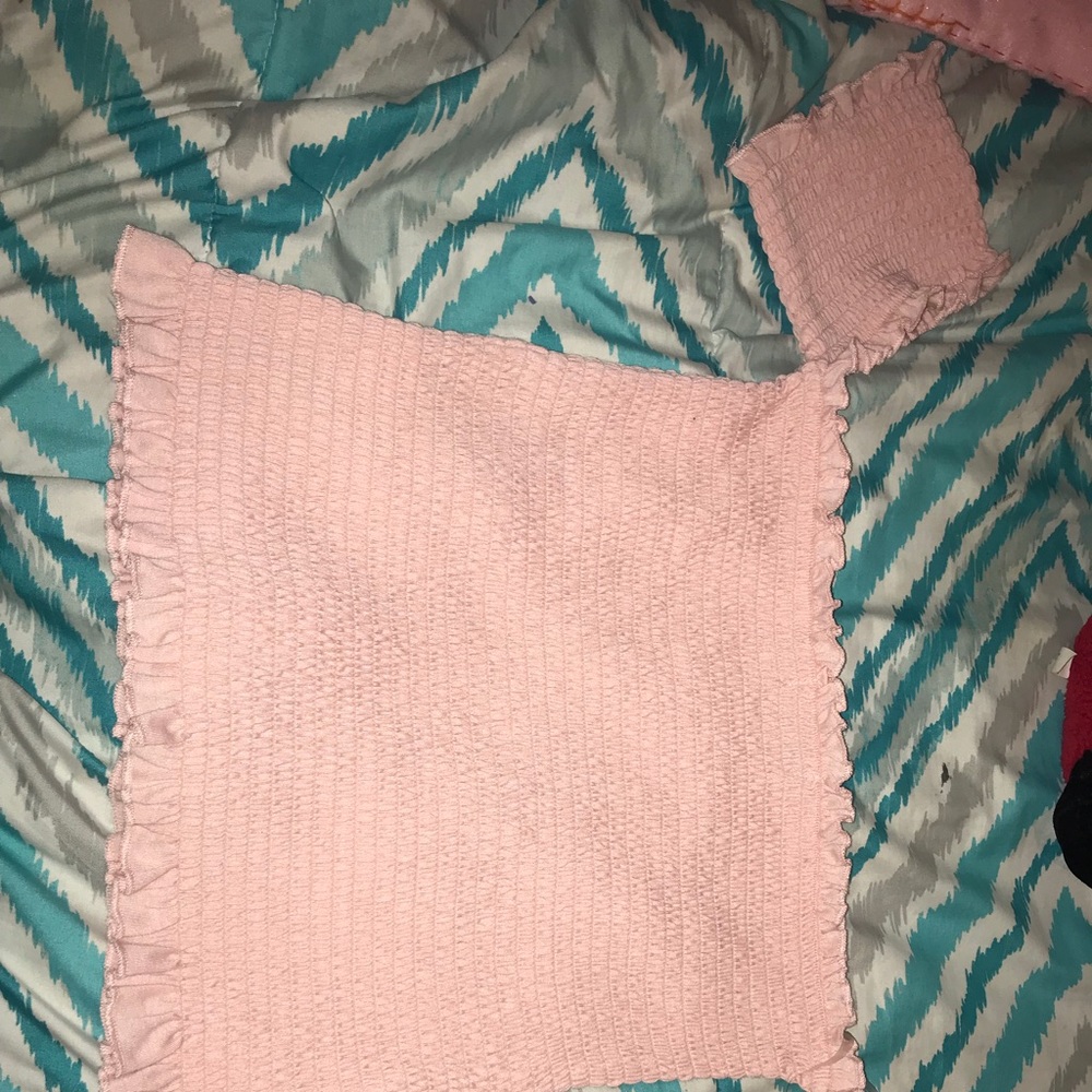 brand new light pink off shoulders